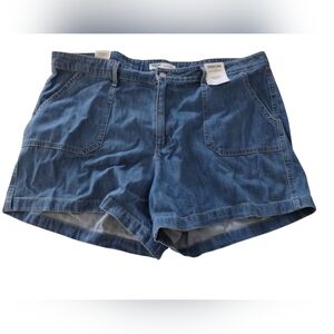 Levi's Strauss Shorts High Rise Mid Length Size 20/W35 Water Less / Pockets